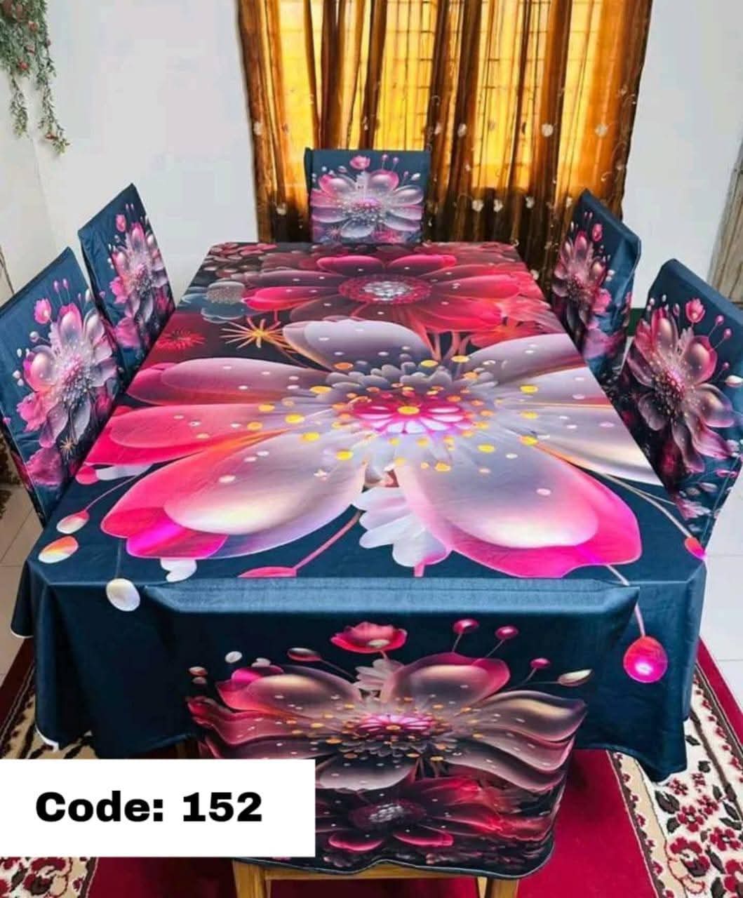 Original 3D Printed Dining Chair Table Cover code 152