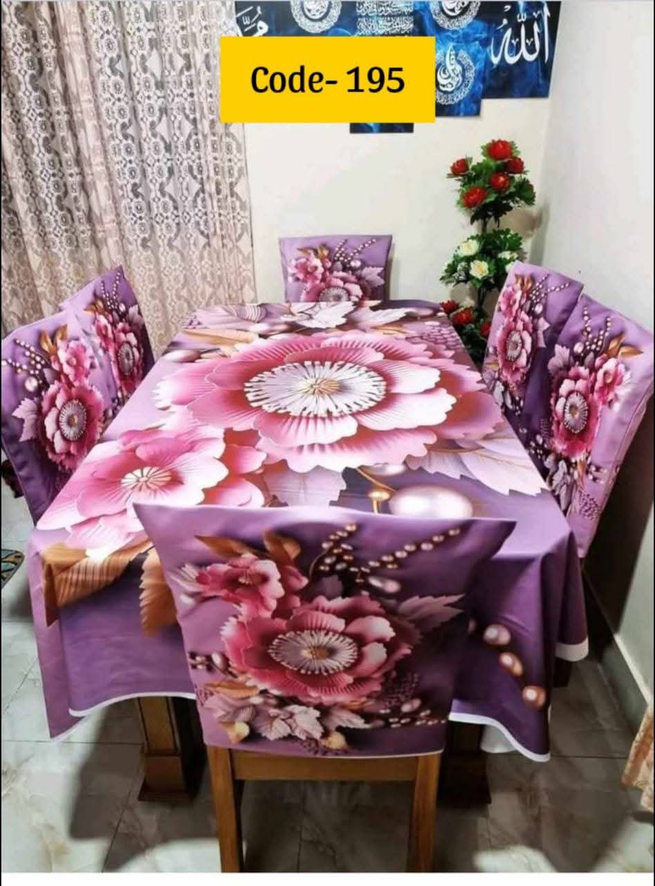 Original 3D Printed Dining Chair Table Cover code 195
