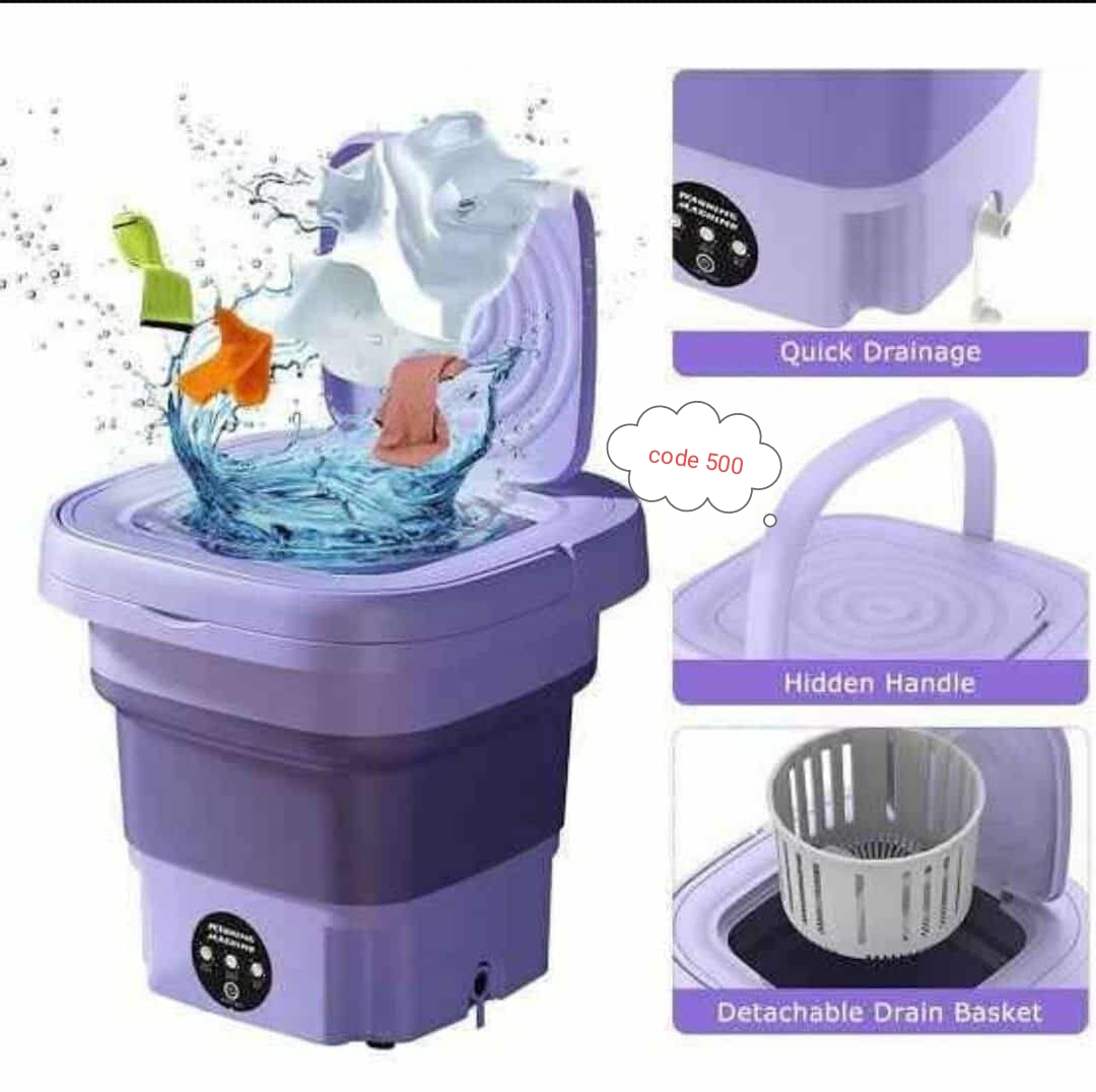 Foldable Mini Washing Machine code 500