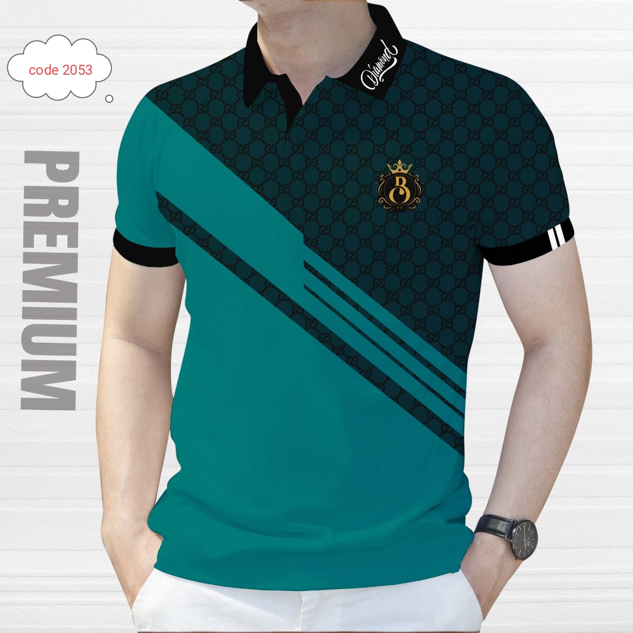 Premium quality polo T shirt for Men's code 2053