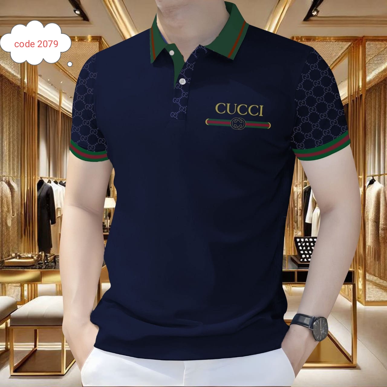 Premium quality polo T shirt for Men's code 2079