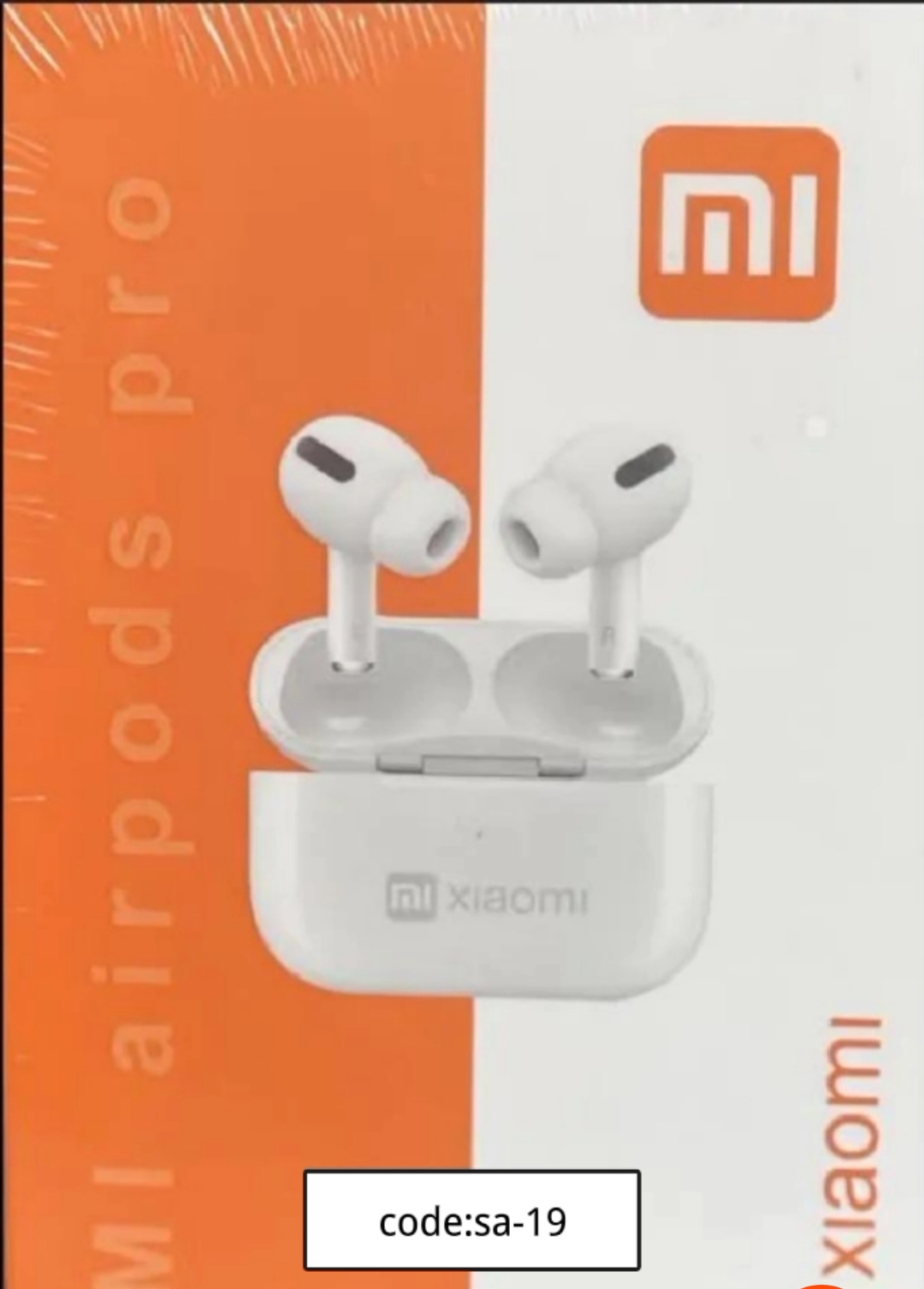 Xiaomi airpods pro code:sa-19
