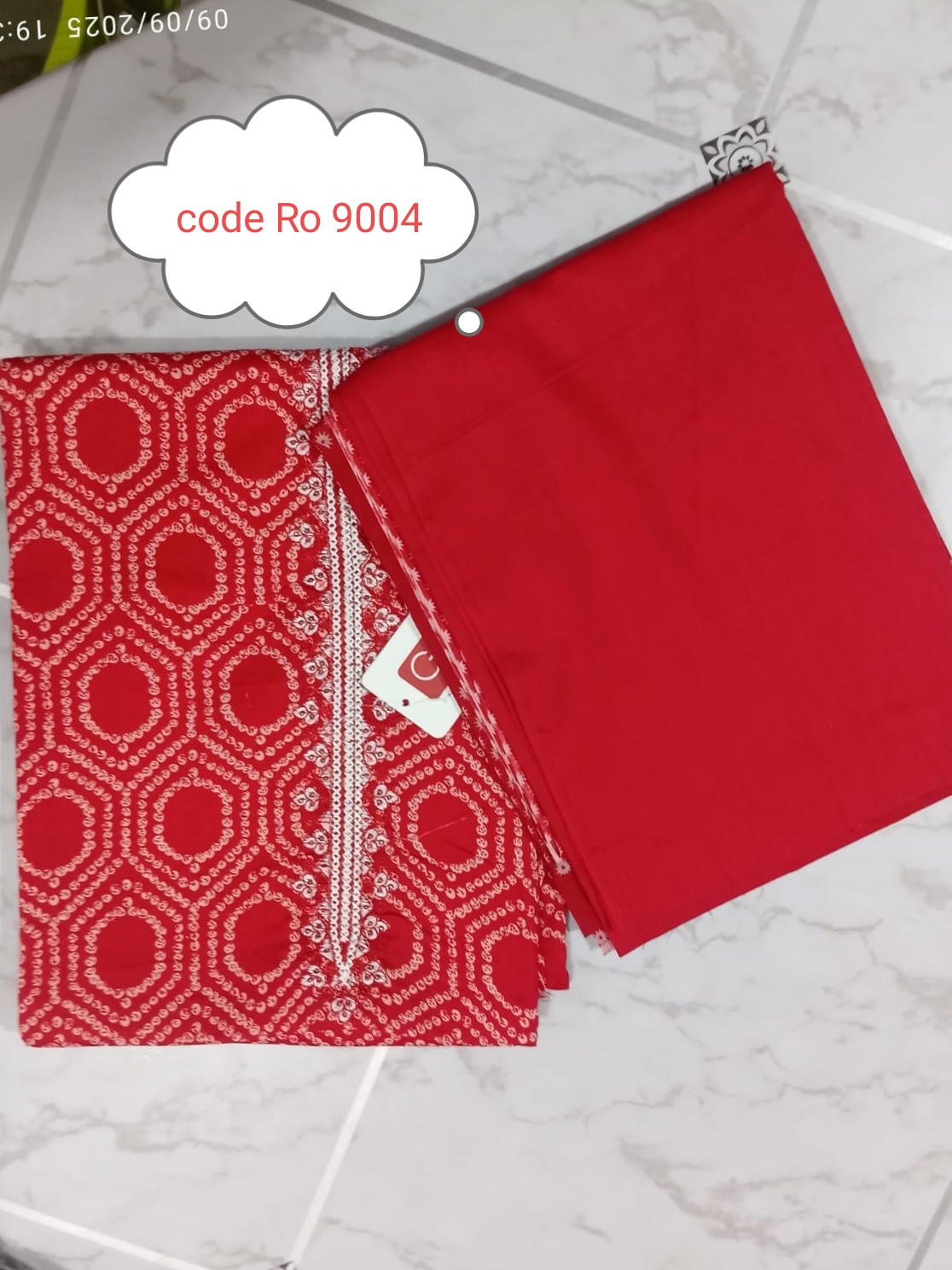 Indian gonga three piece with embroidery work code Ro 9004