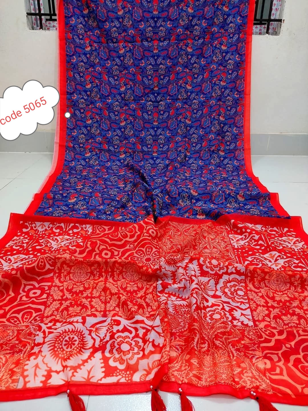 Chandari Silk saree code 5065