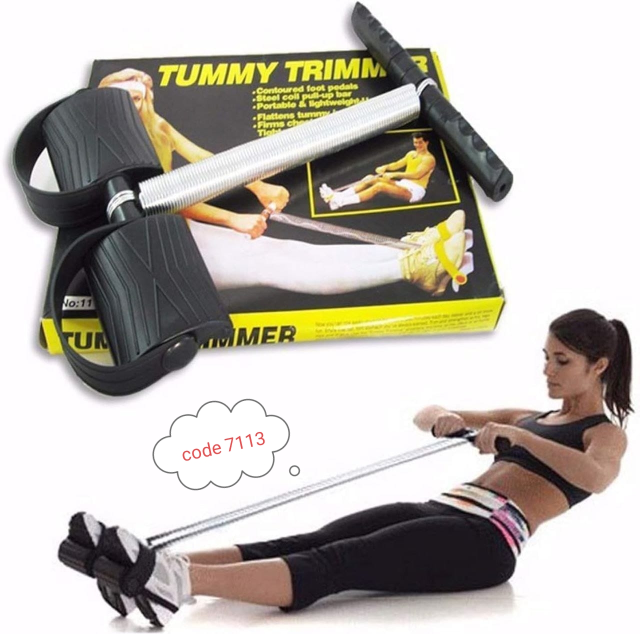 Single Spring Tummy Trimmer code 7113