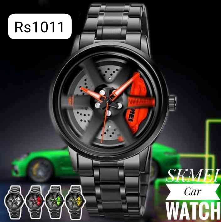 Skmei Watch Digital Watch ভেতরে ঘুরবে ছেলেদের ঘড়ি Code 1011
