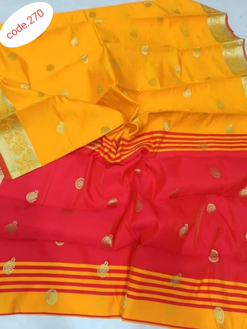 Baby katan saree code. 270