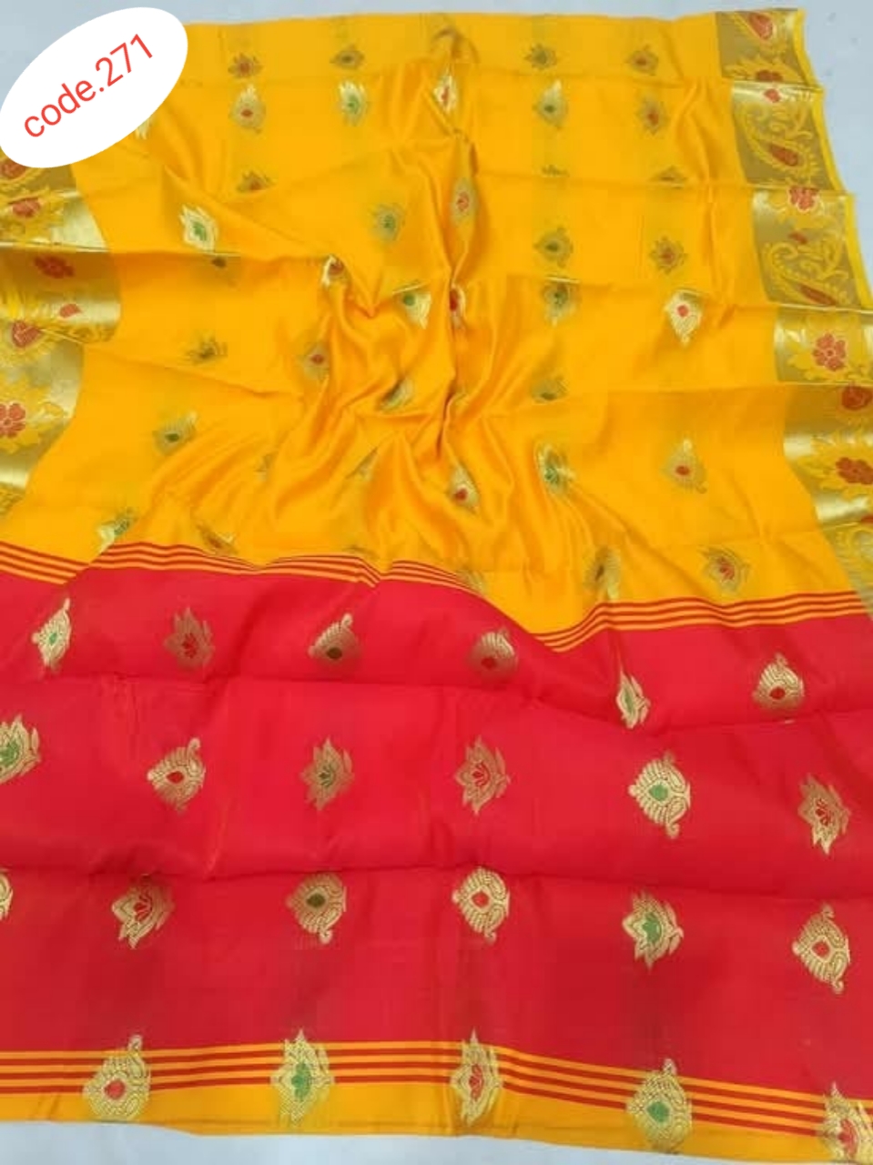 Baby katan saree code. 271