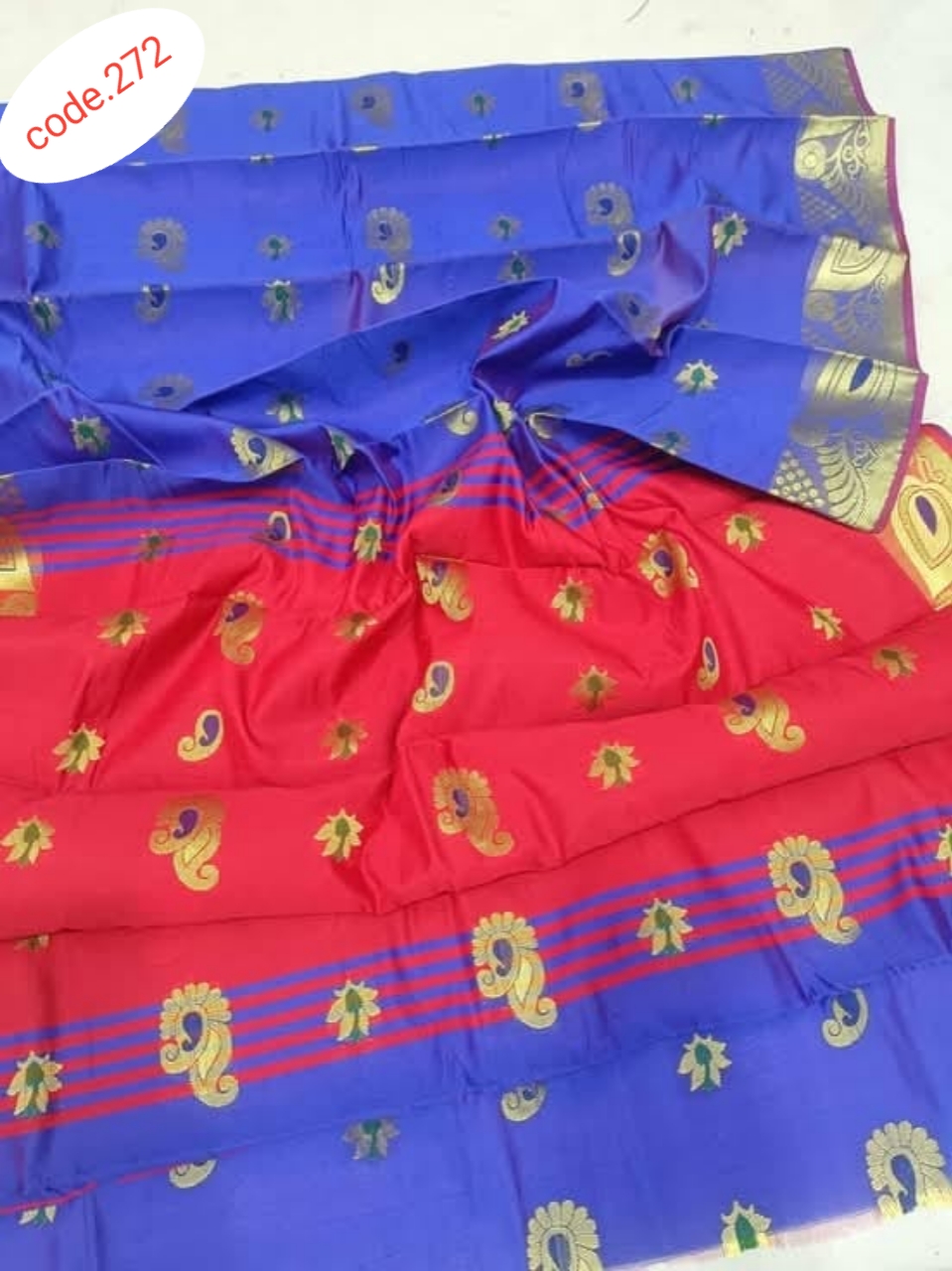 Baby katan saree code. 272