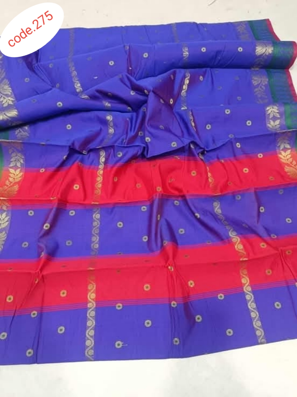 Baby katan saree code. 275