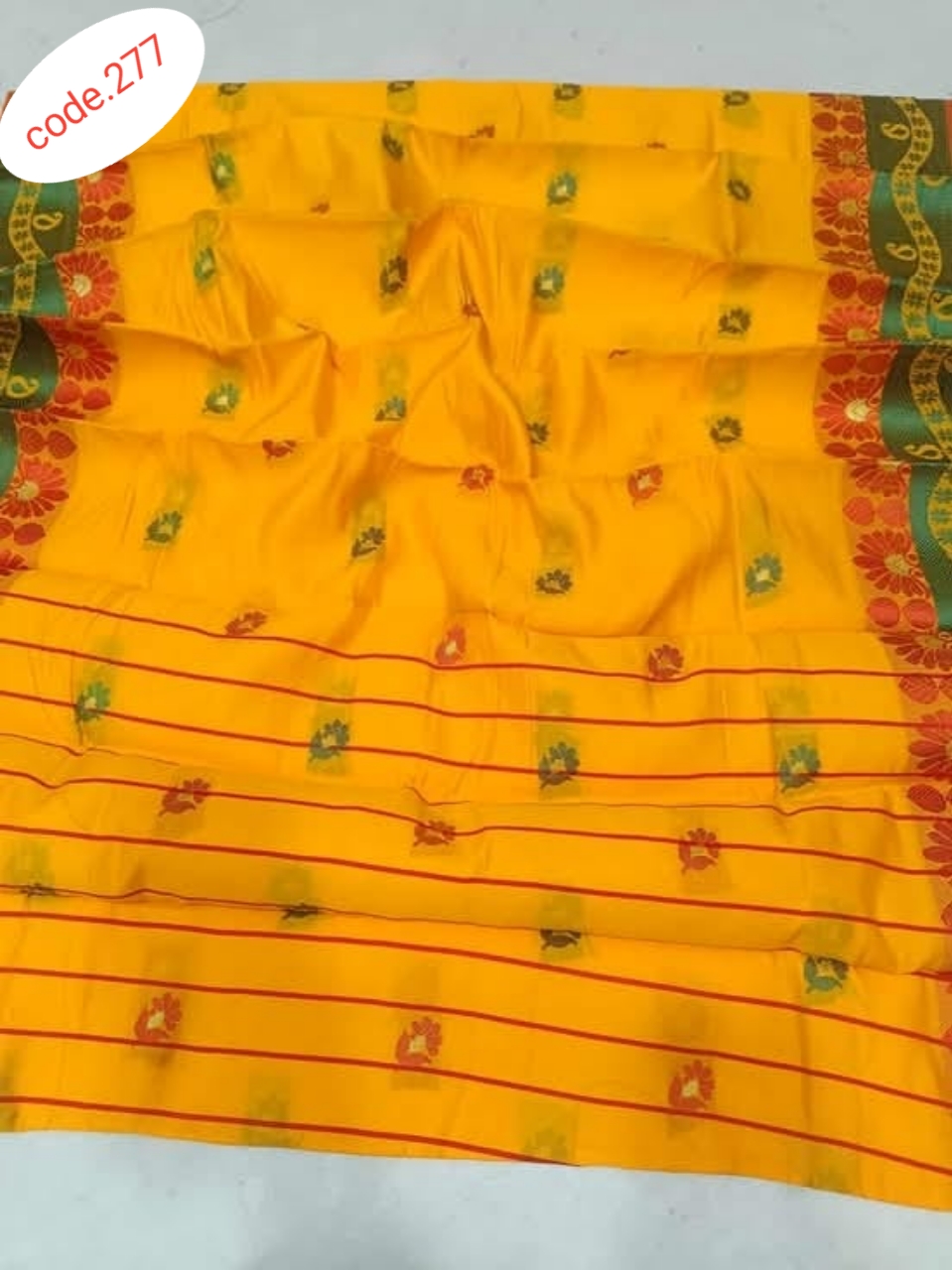 Baby katan saree code. 277