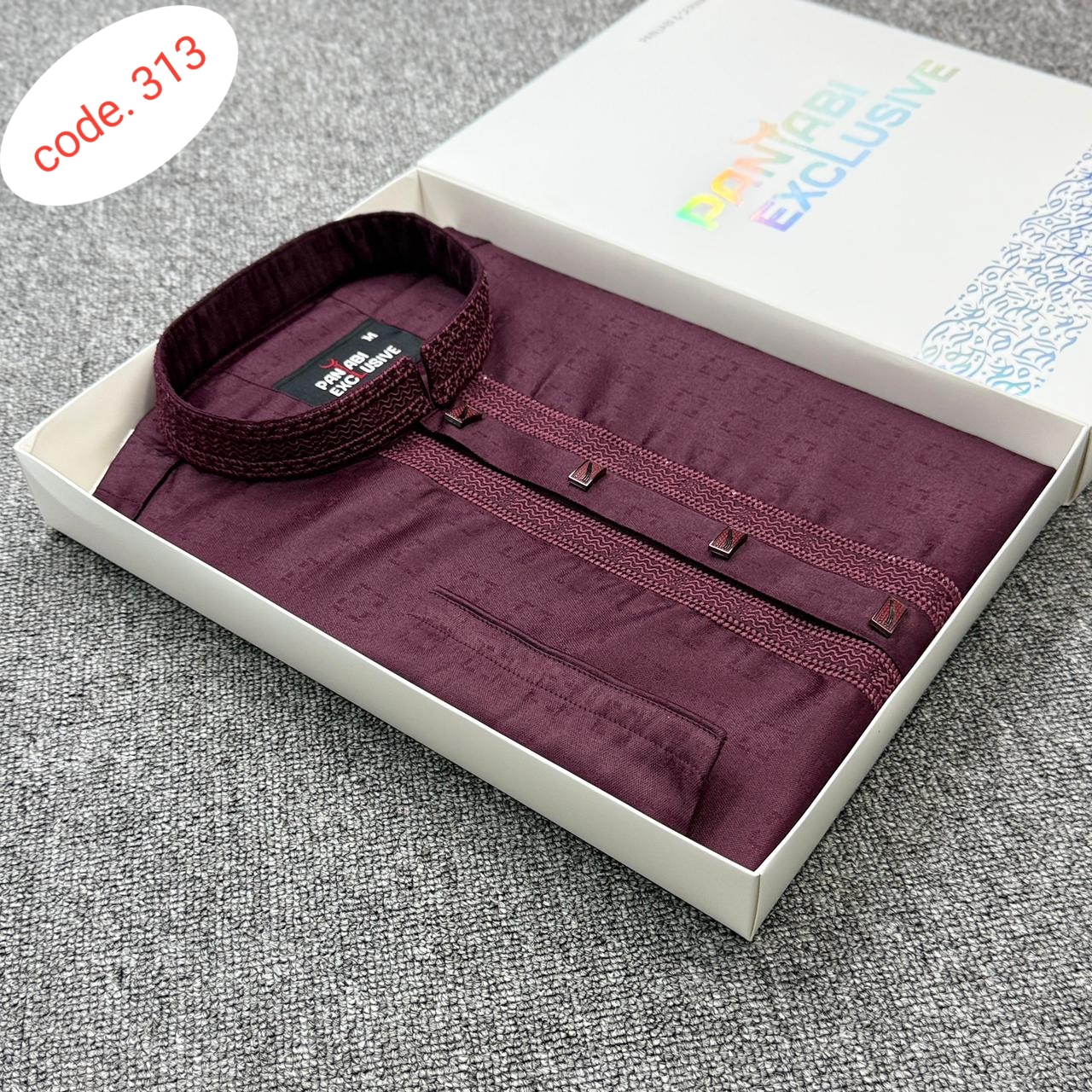 Soft cotton fabric panabi code. 313