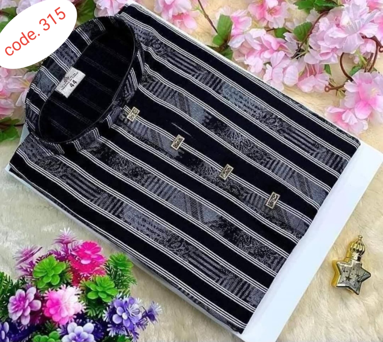 Soft cotton fabric panabi code. 315