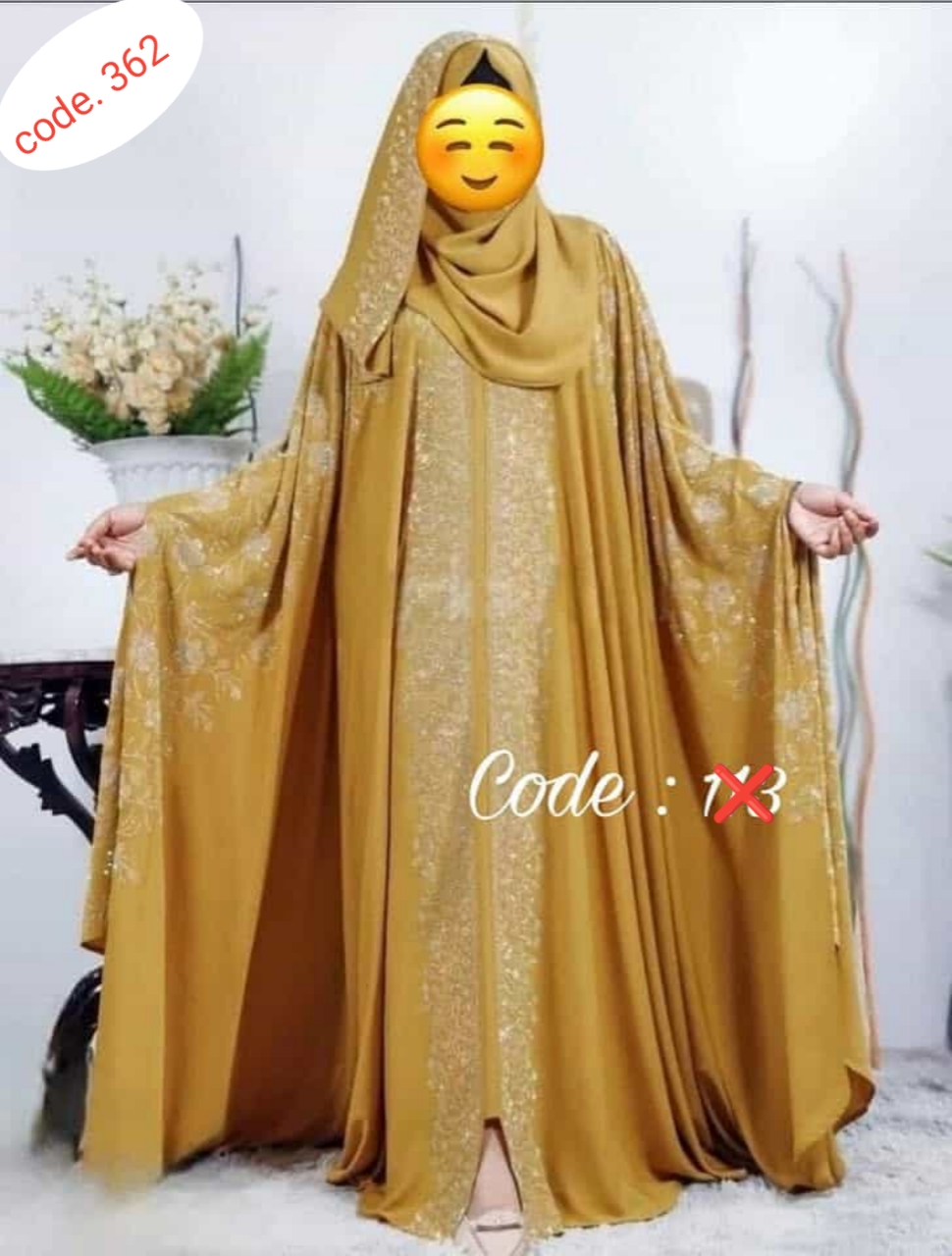 Orginal dubai chery febric borka code.362