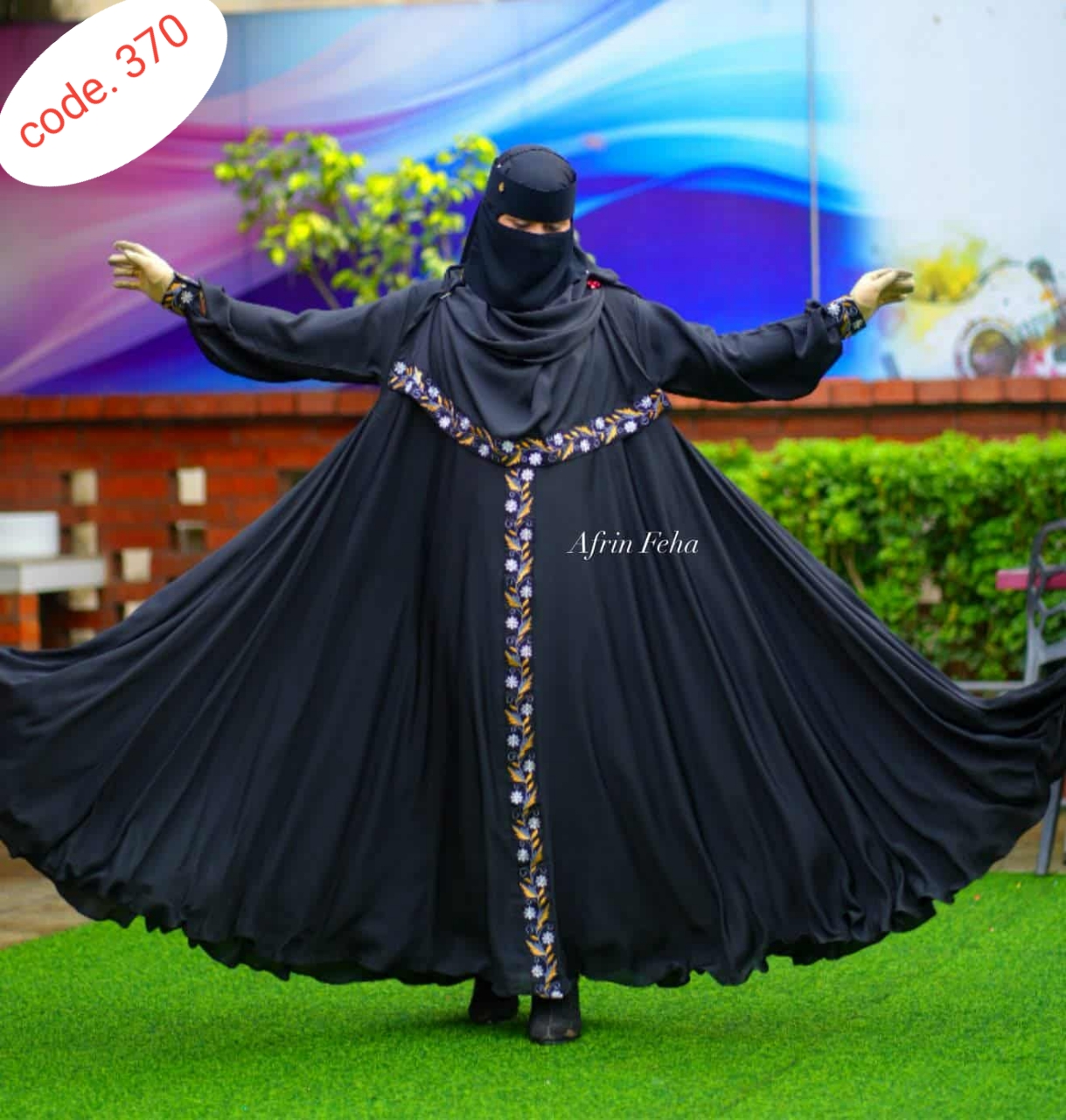 dubai cherry kapor embroderi kaj kora borka code. 370