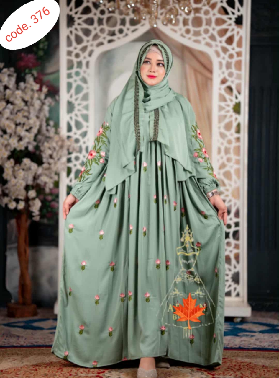 Arhala embroderi kochi borka code. 376