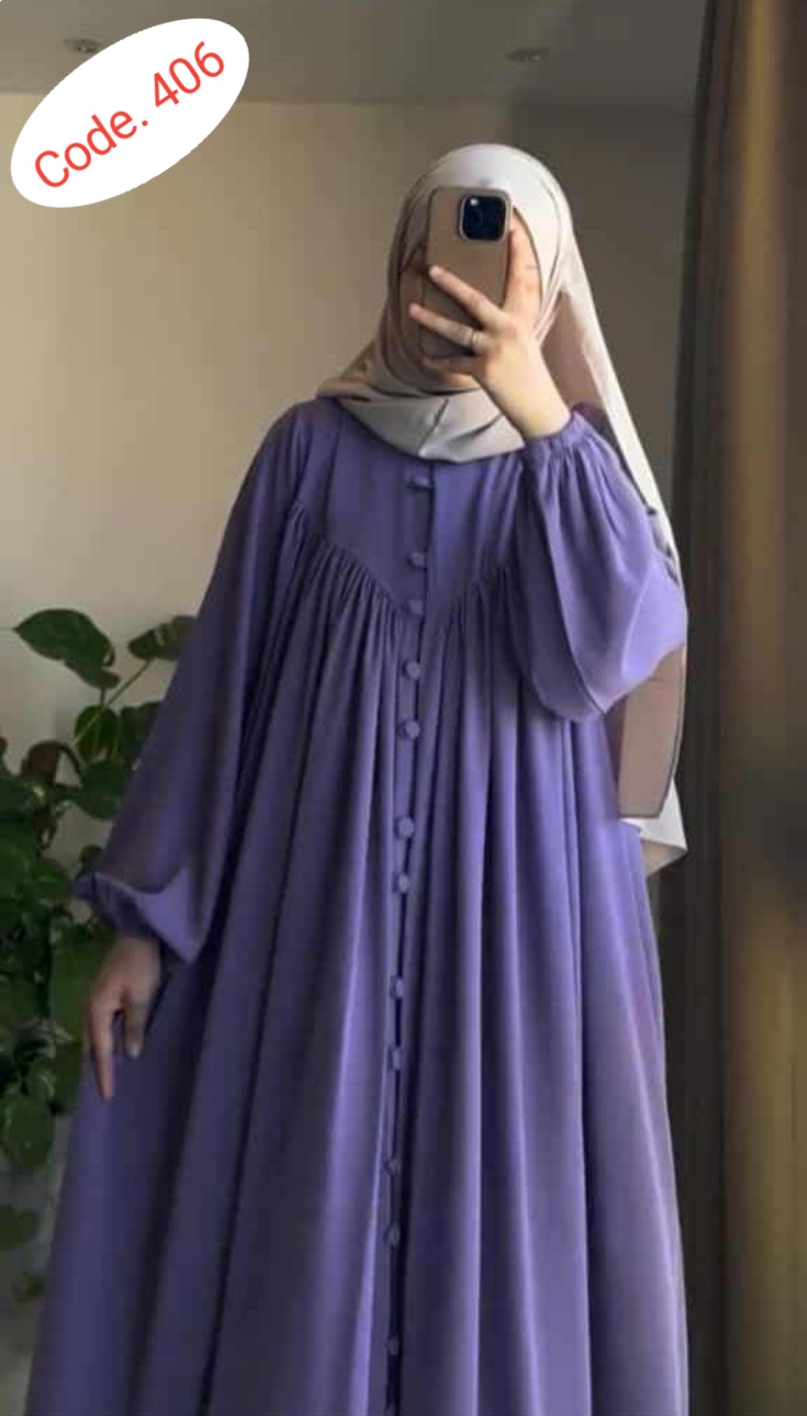 Orginal dubai cherry febric borka code. 406