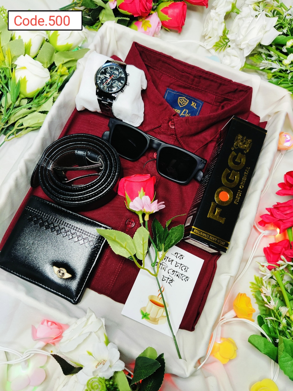 Premium Quality Exclusive full sleeve Shirt Combo code.500