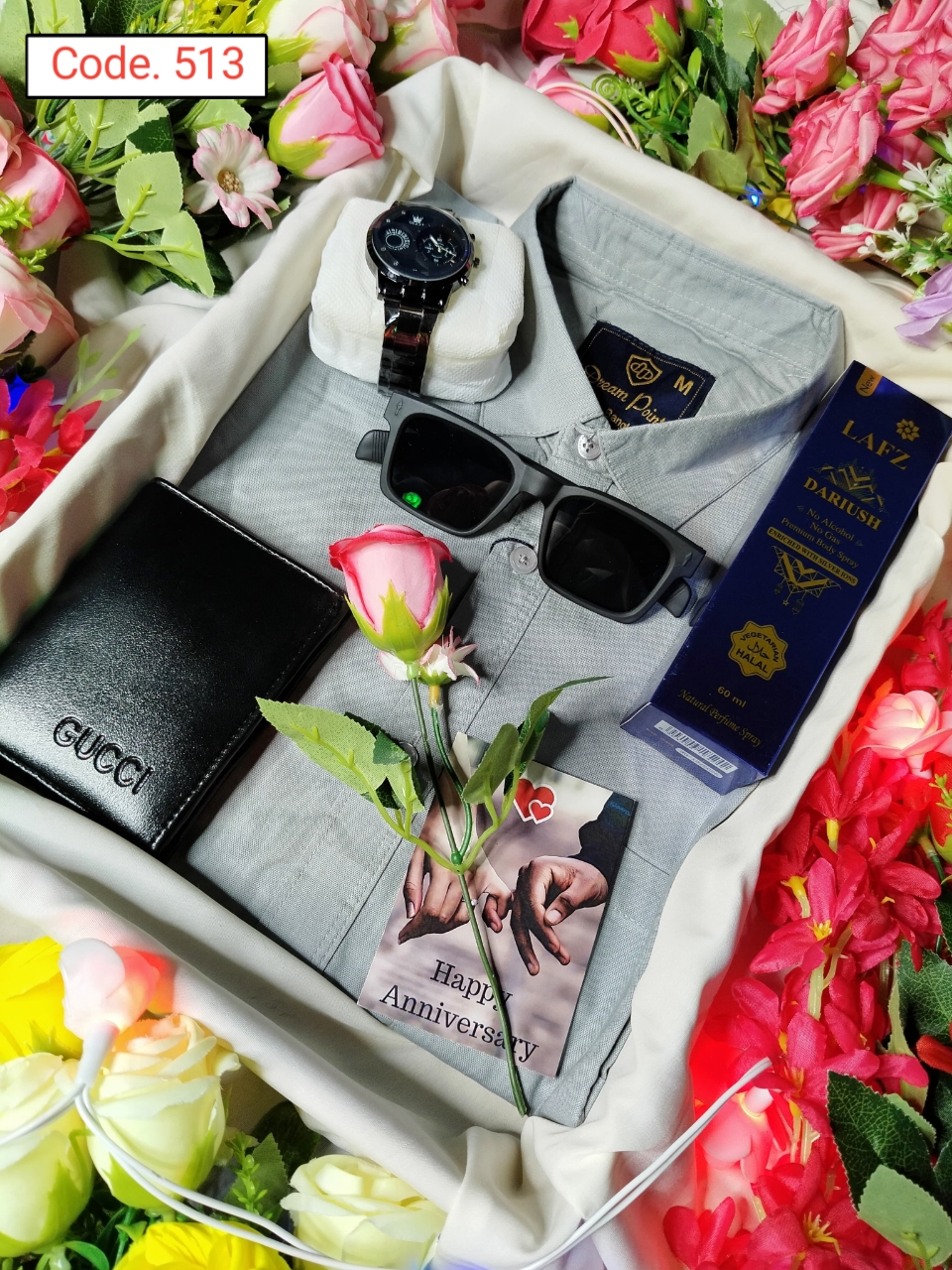 Premium Quality Exclusive full sleeve Shirt Combo code.513