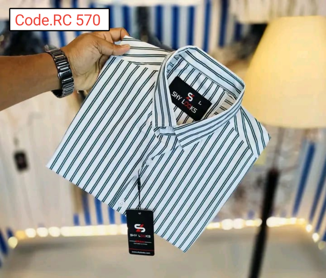 Cotton Old money full sleeve Shirt code. RC 570