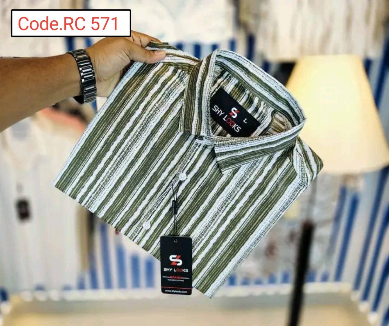 Cotton Old money full sleeve Shirt code. RC 571