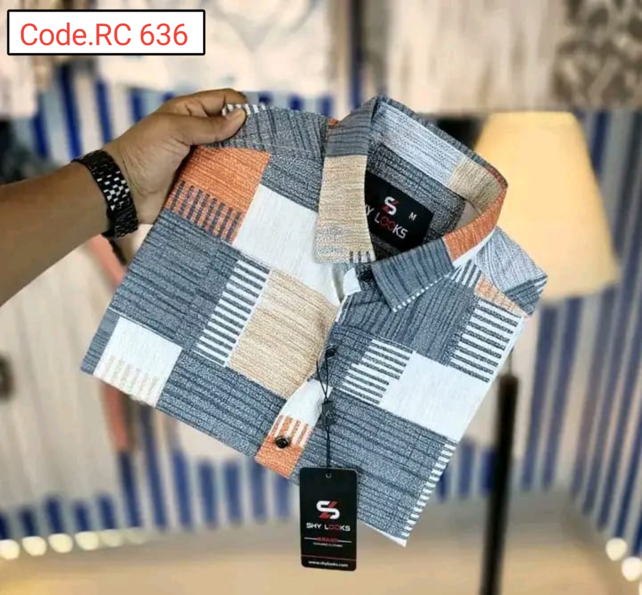 Pop-Corn Full sleeve Shirt  code.RC 636