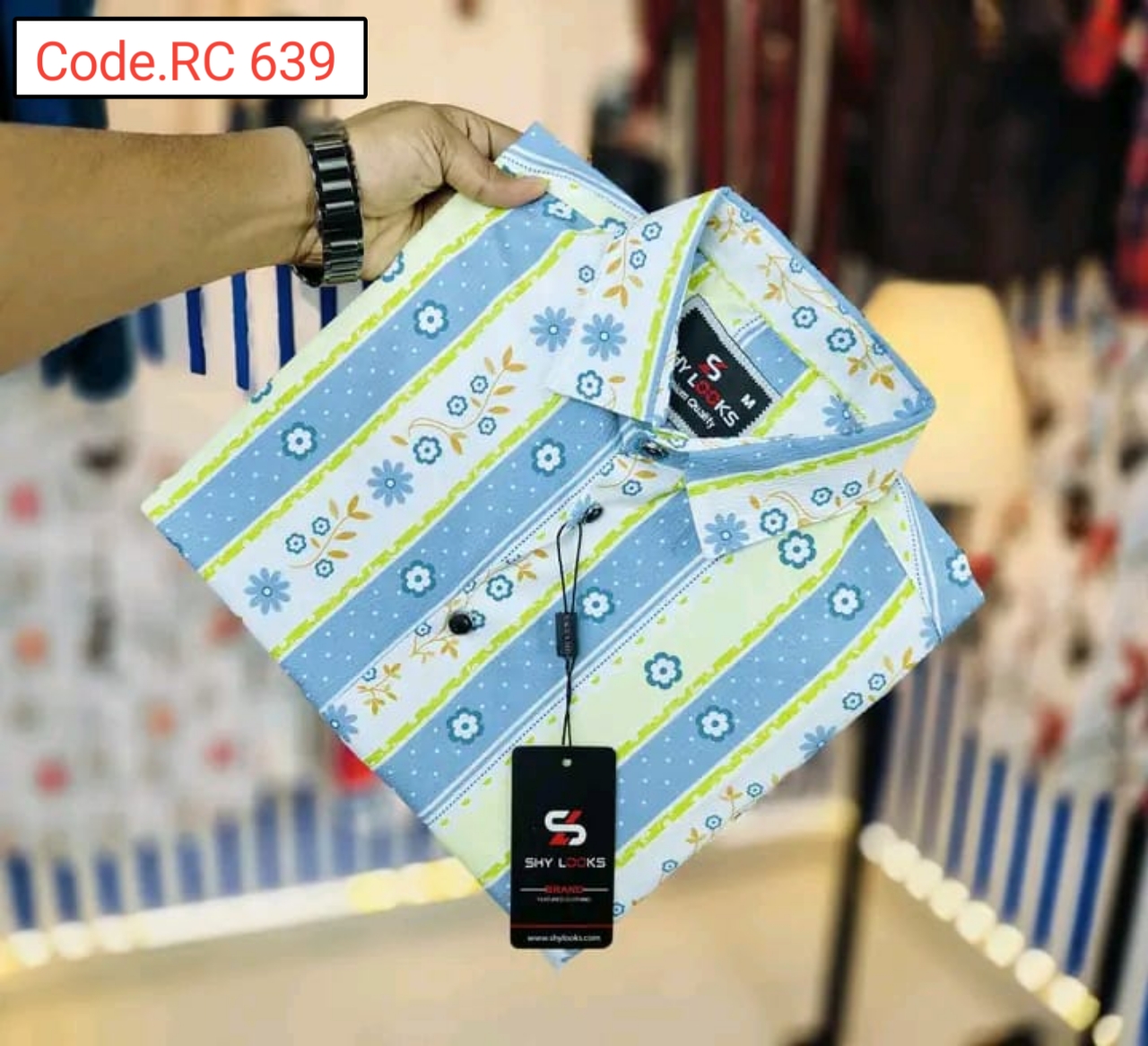 Pop-Corn Full sleeve Shirt  code.RC 639