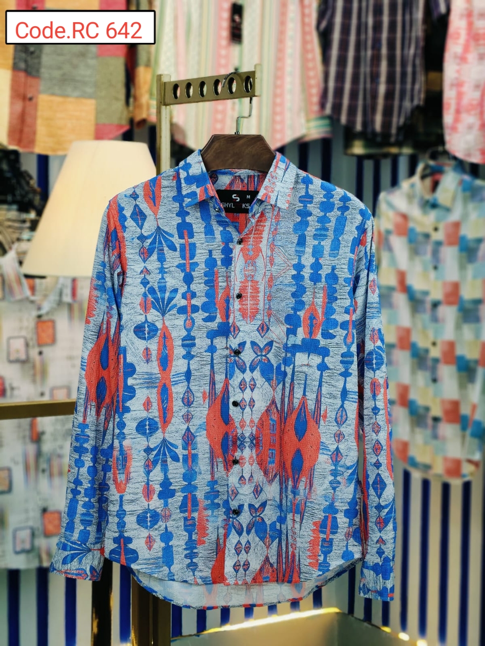 Pop-Corn Full sleeve Shirt  code.RC 642