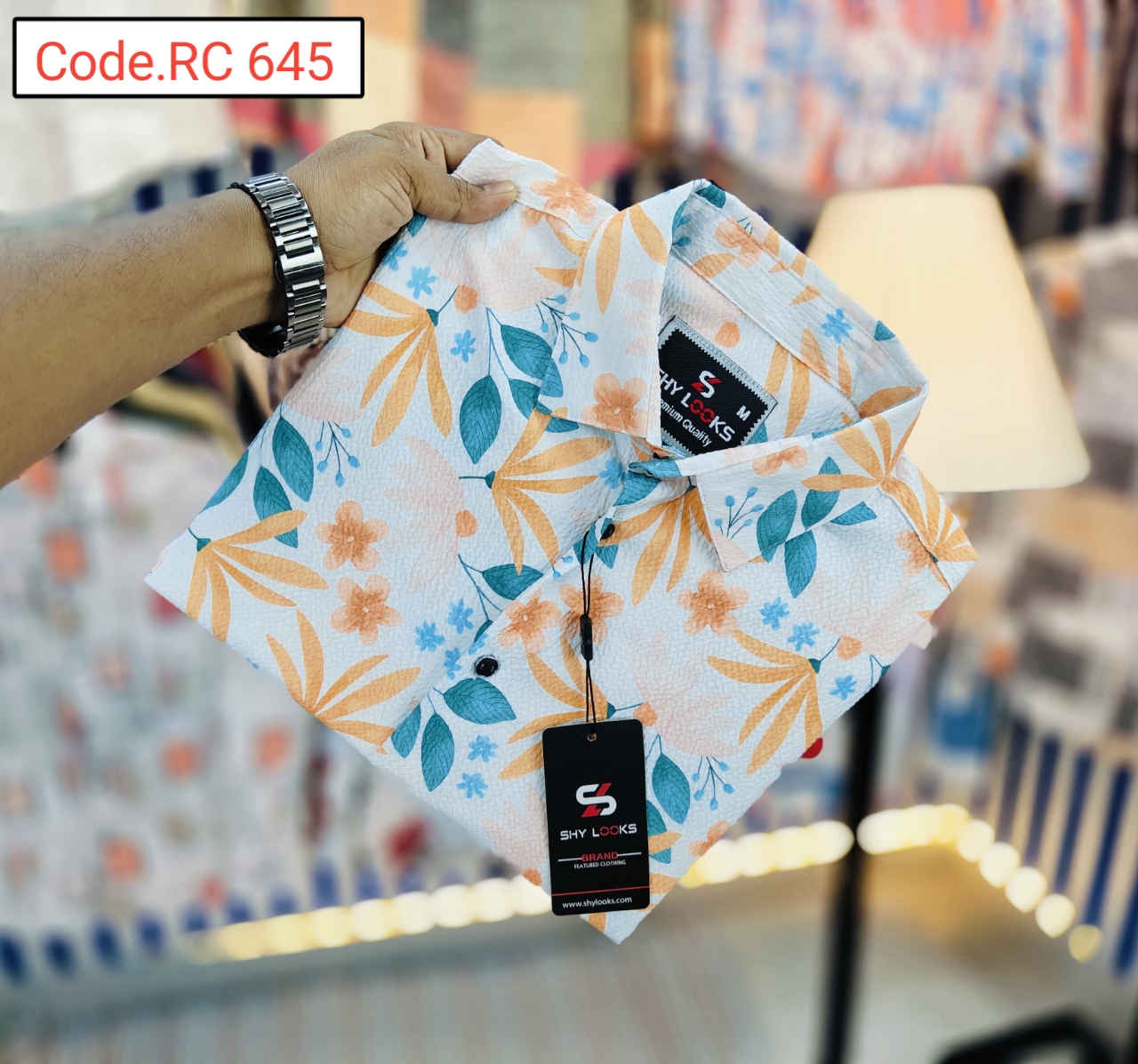 Pop-Corn Full sleeve Shirt  code.RC 645