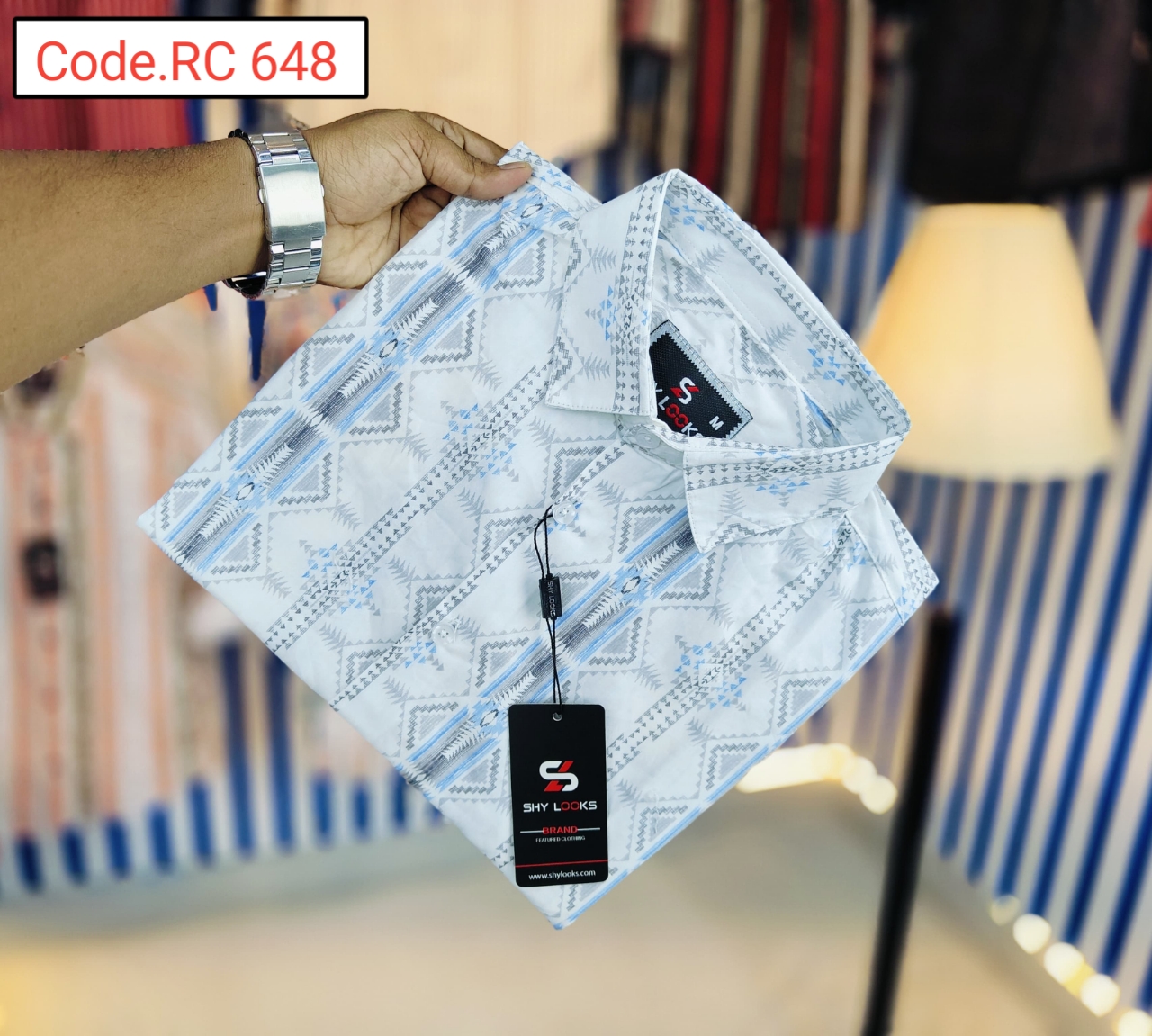 Pop-Corn Full sleeve Shirt  code.RC 648