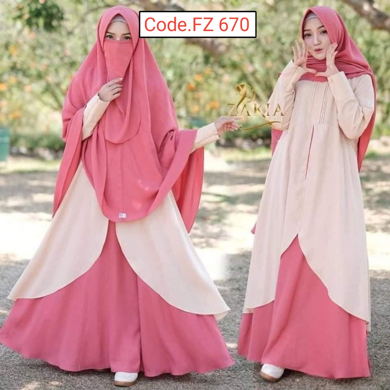 New Exclusive Malaysian Stylish Burka code. FZ 670
