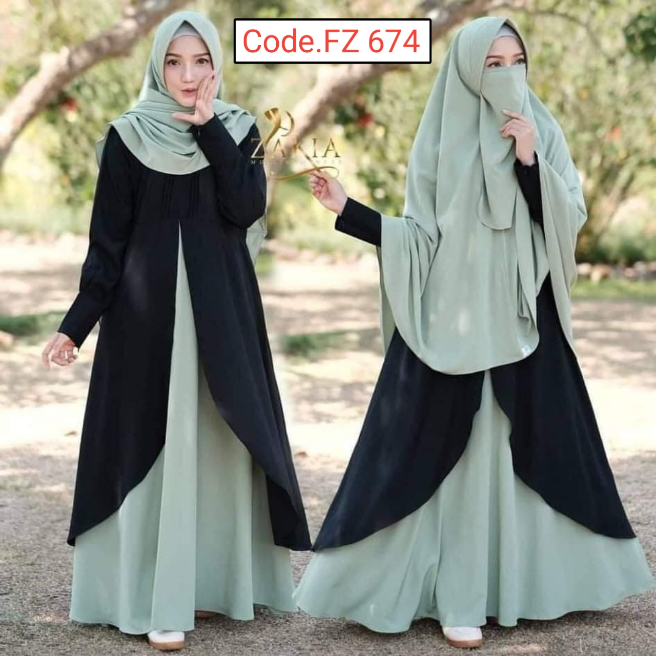 New Exclusive Malaysian Stylish Burka code. FZ 674