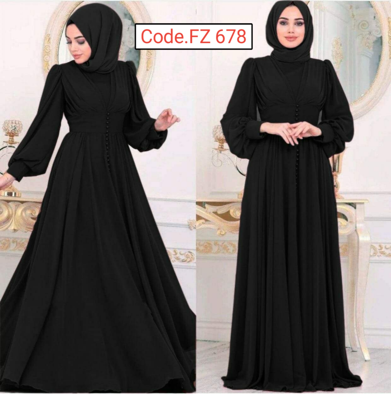 Shahjadi grawn dubai cerry Borka code. FZ 678