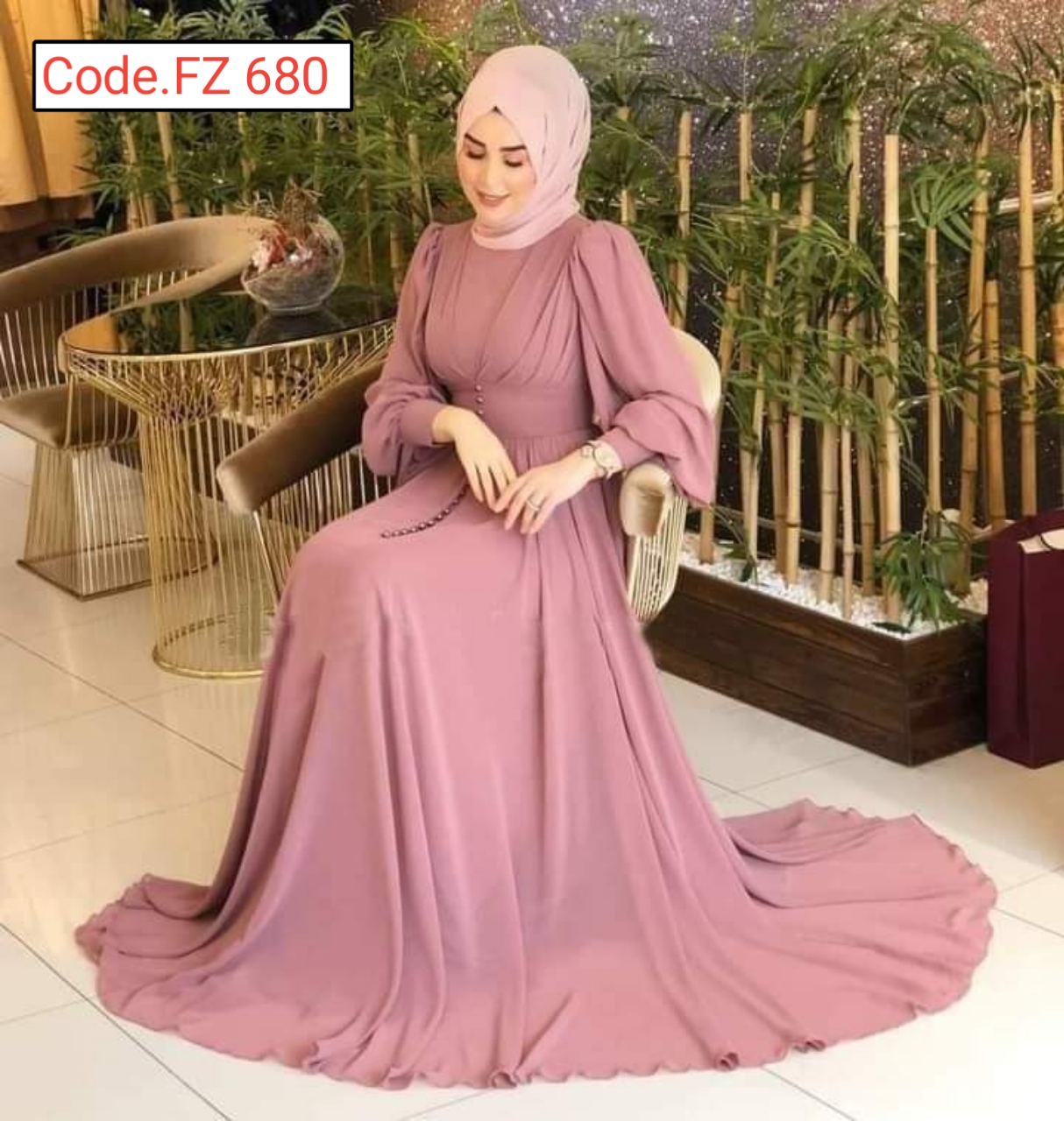 Shahjadi grawn dubai cerry Borka code. FZ 680