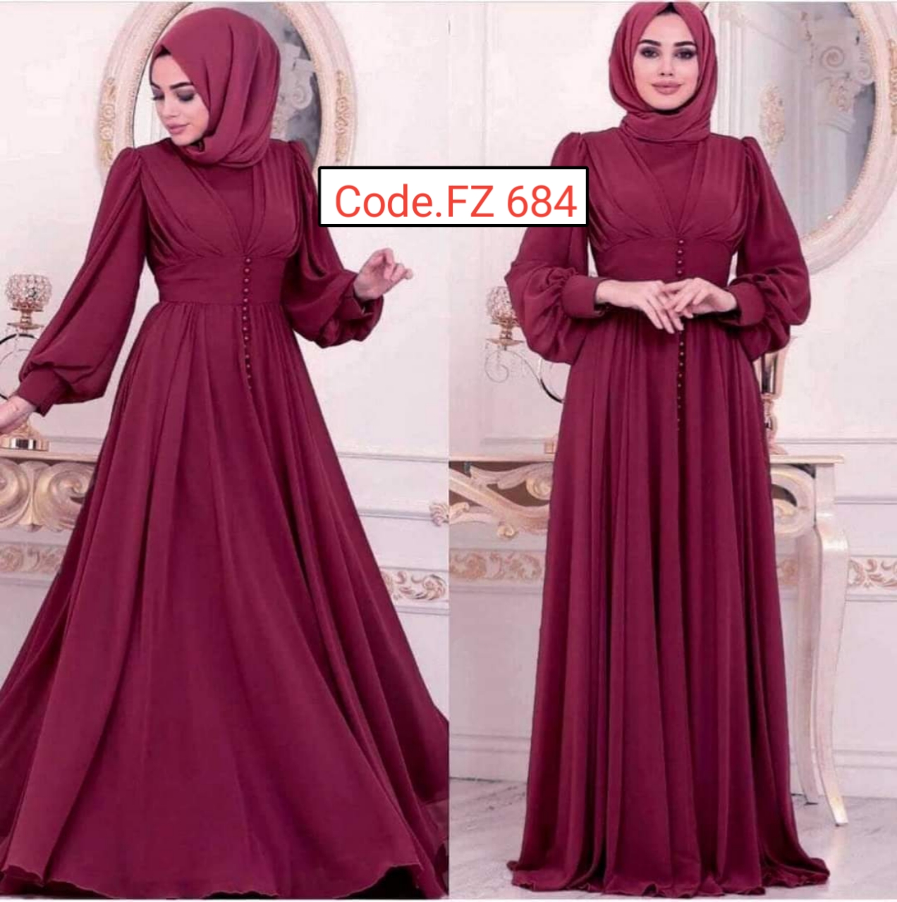 Shahjadi grawn dubai cerry Borka code. FZ 684