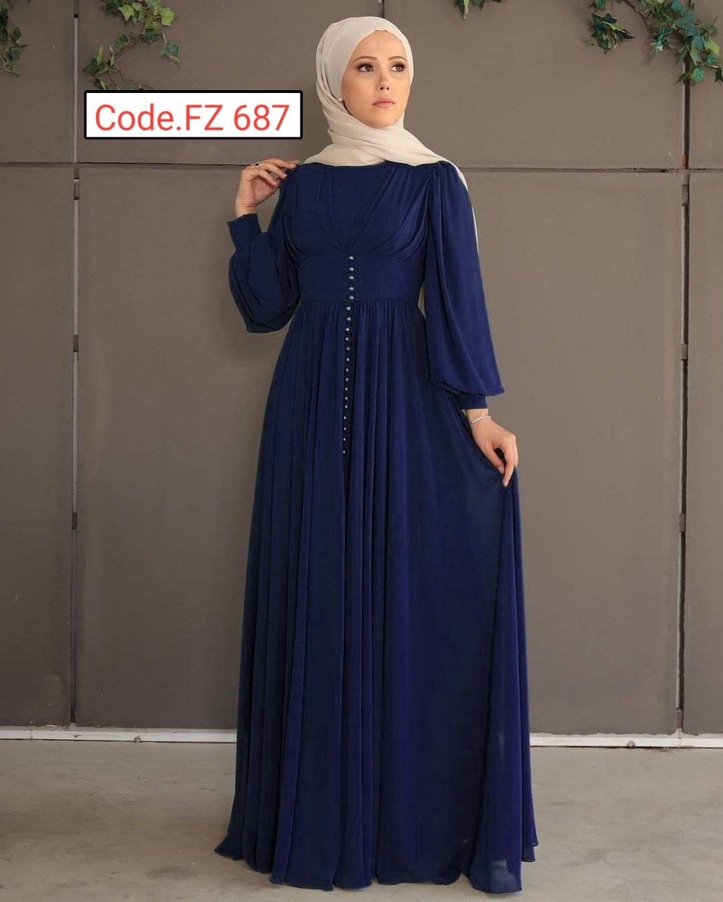 Shahjadi grawn dubai cerry Borka code. FZ 687