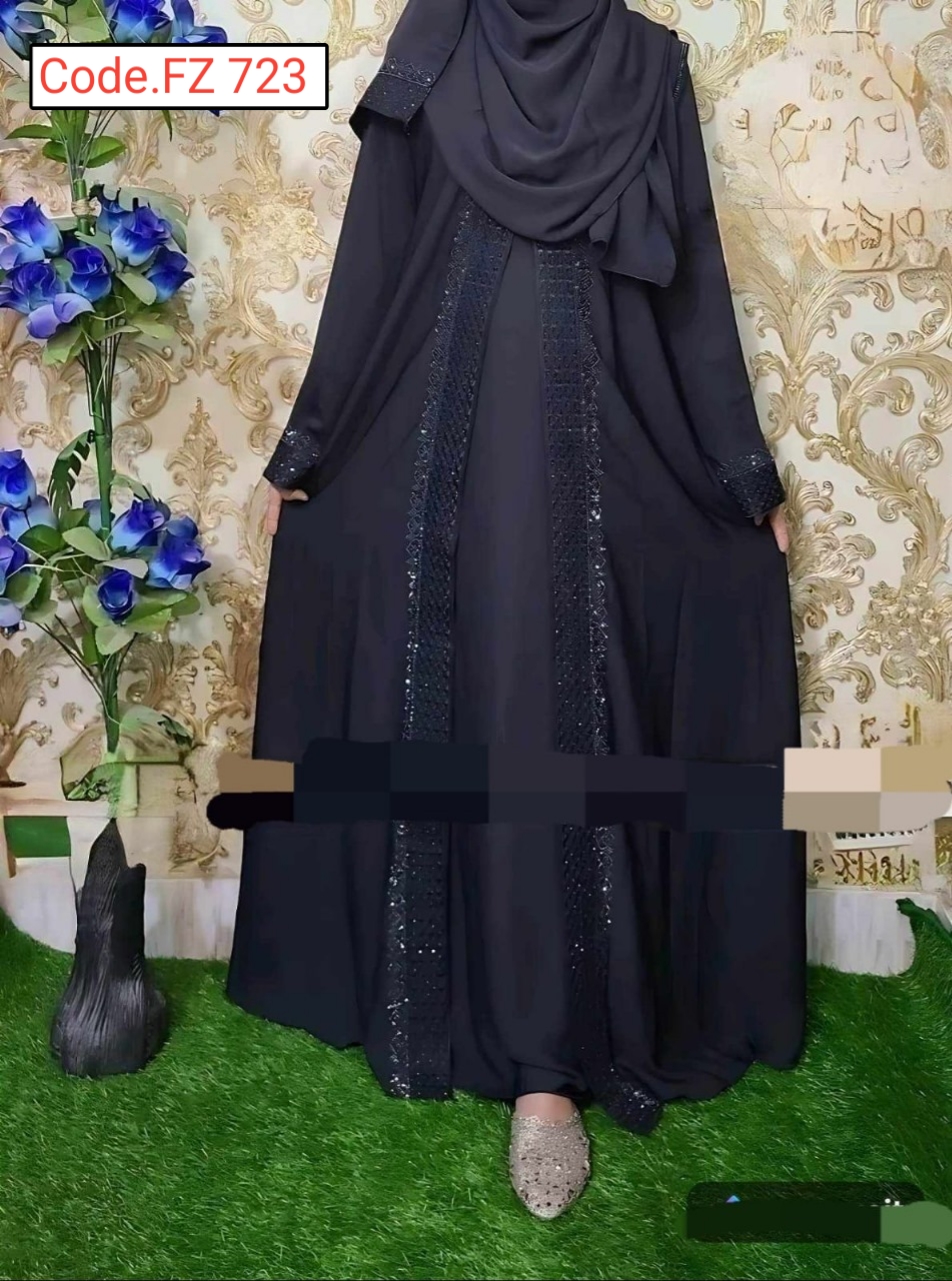 Embroidery kuty borka Dubai cerry kapor  Code. FZ 723