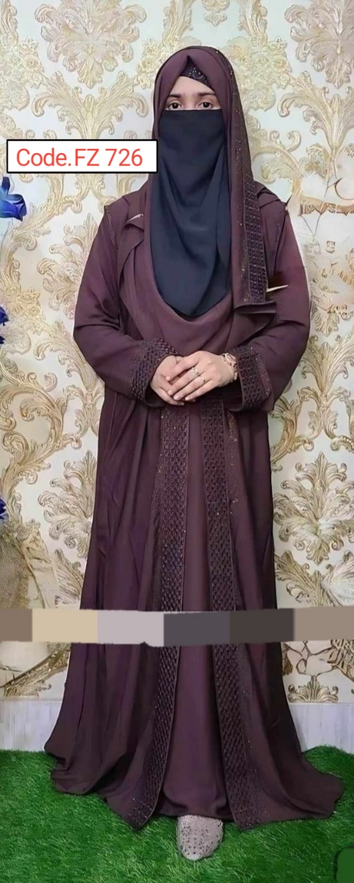 Embroidery kuty borka Dubai cerry kapor  Code. FZ 726