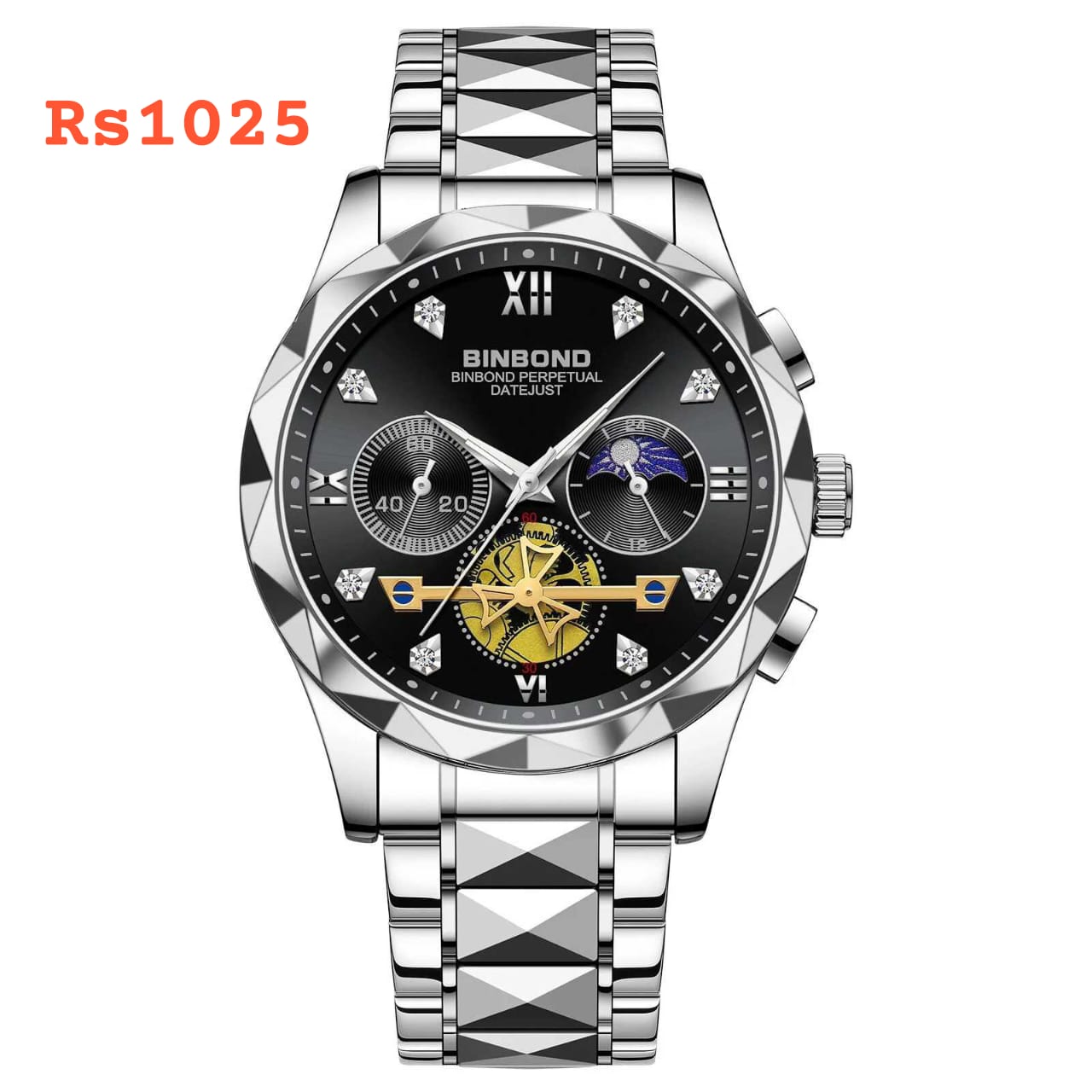 Bindbond watch ছেলেদের ঘড়ি code rs1025