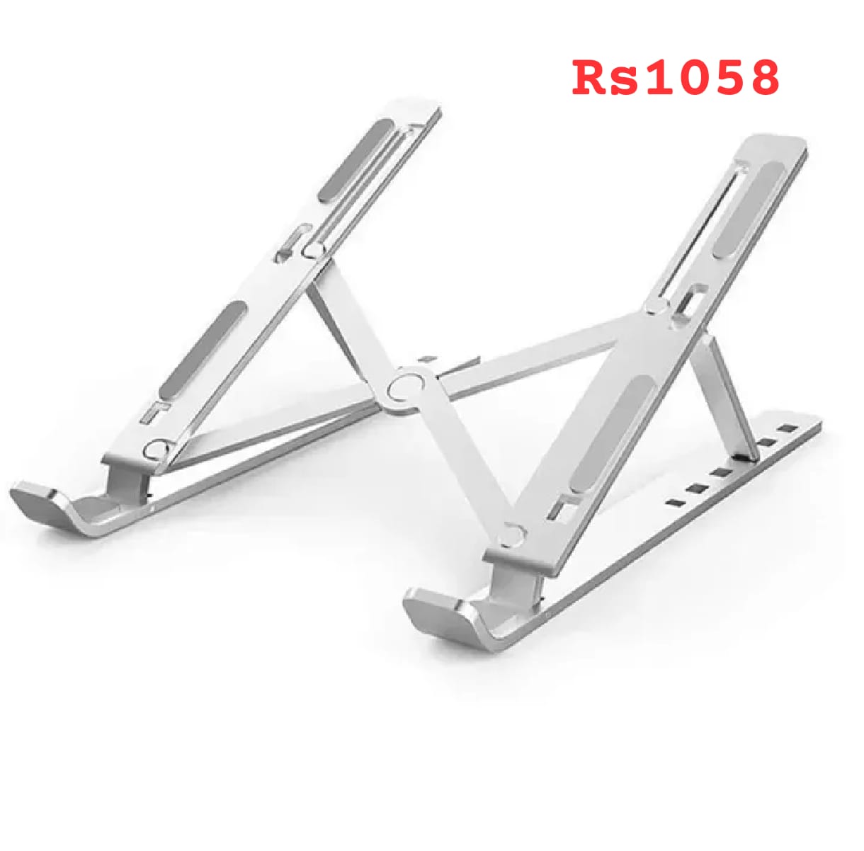 Aluminum Alloy Adjustable Portable Folding Notebook Stand Foldable Laptop StandCode: rs1058