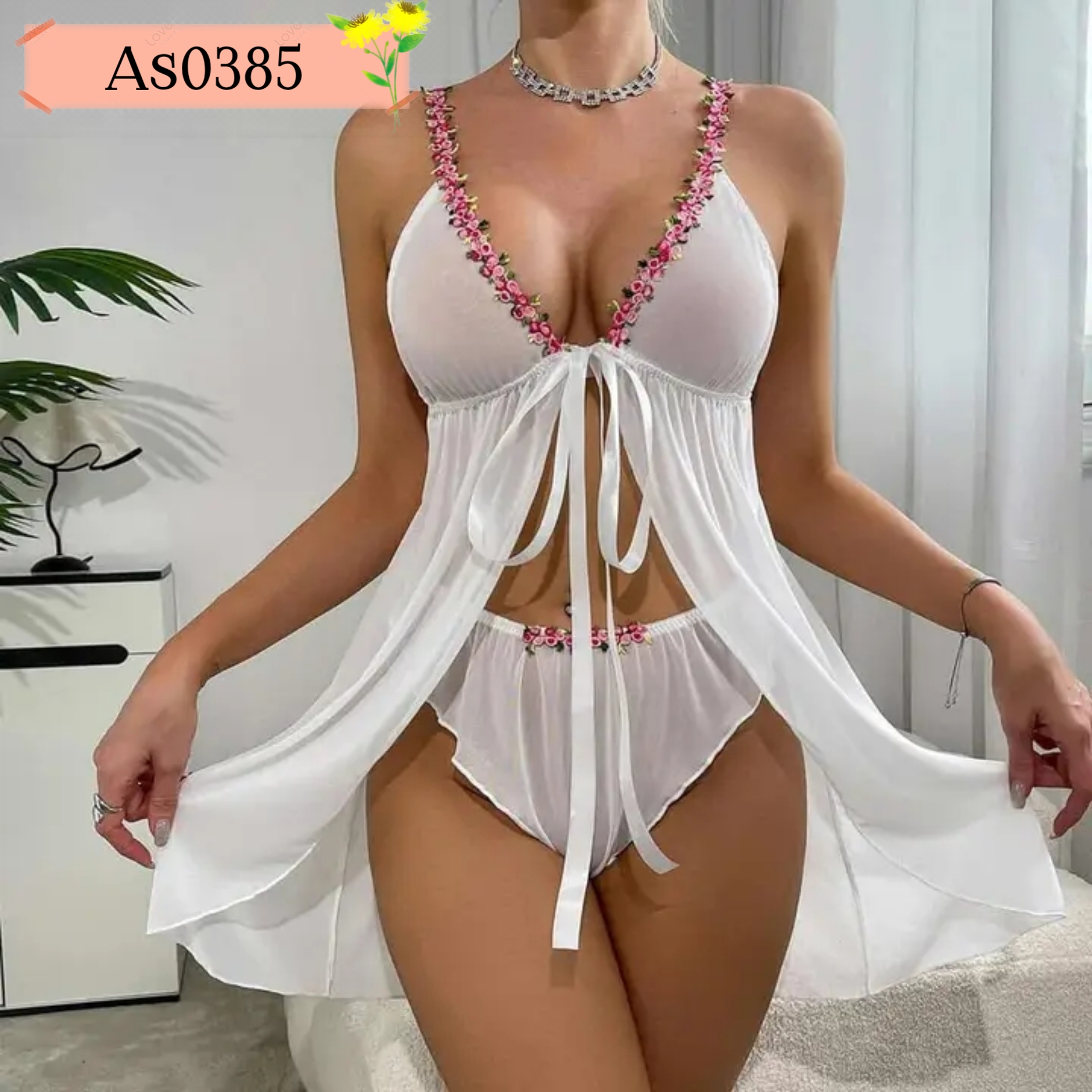 Stylish Night Dress For Women Code. As0385