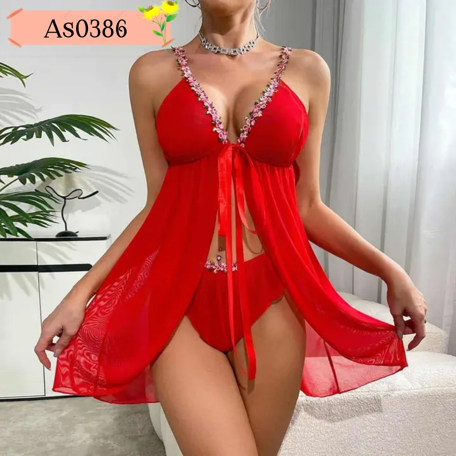 Stylish Night Dress For Women Code. As0386