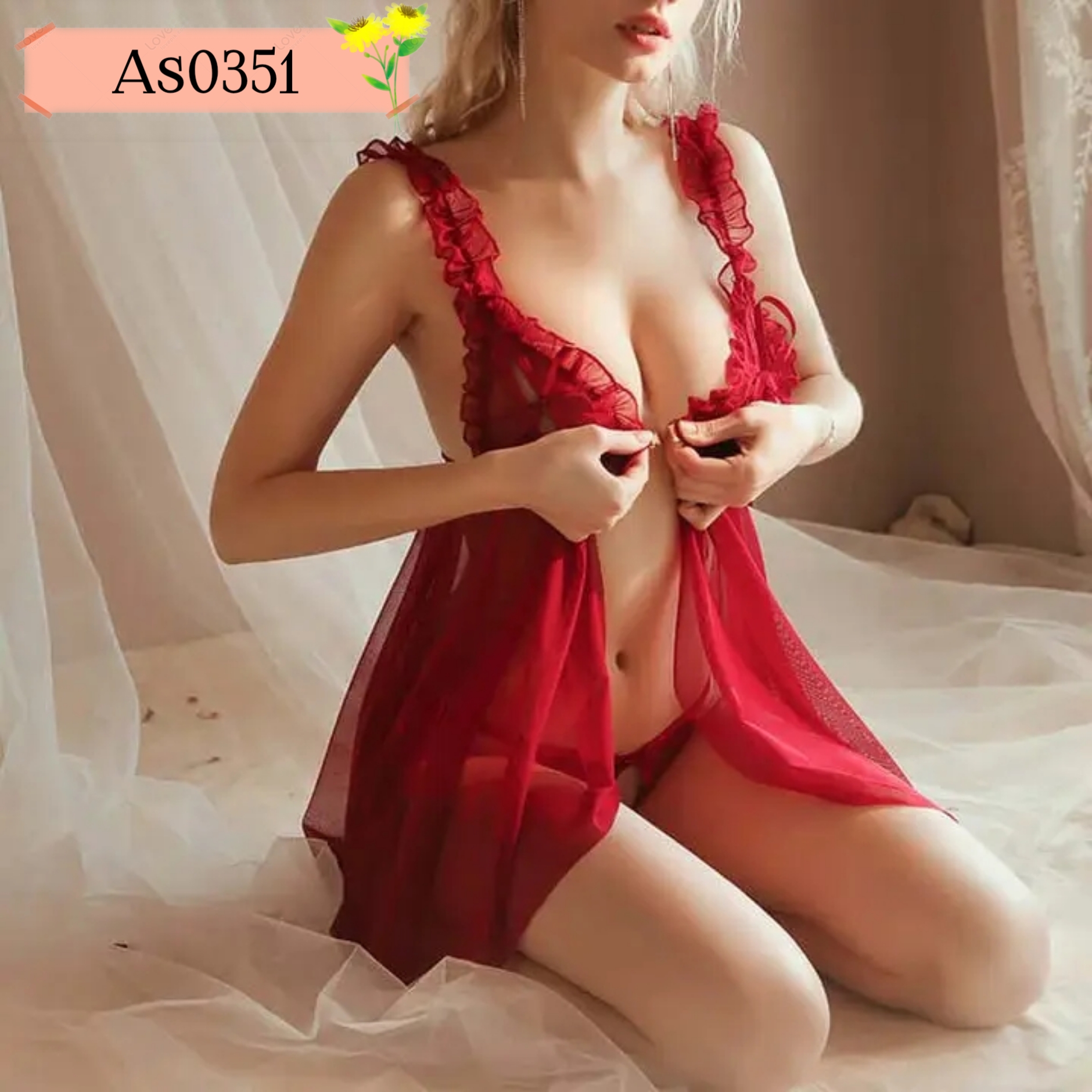 Stylish Night Dress For Women Code. As0351