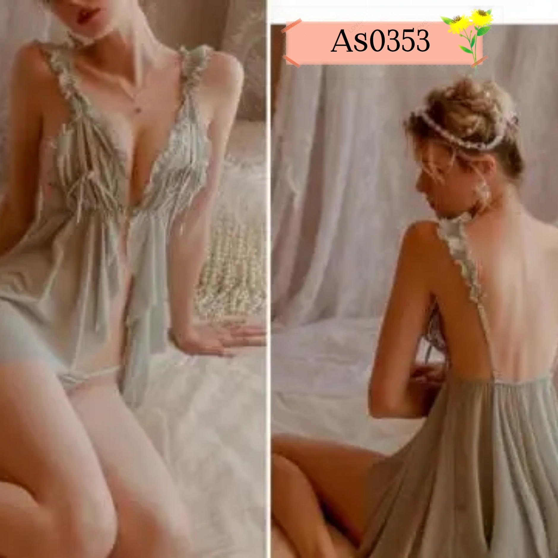 Stylish Night Dress For Women Code. As0353