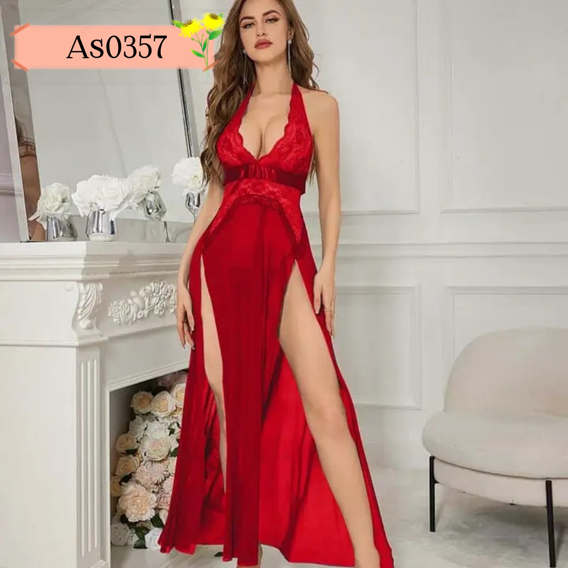 Stylish Night Dress For Women Code. As0357