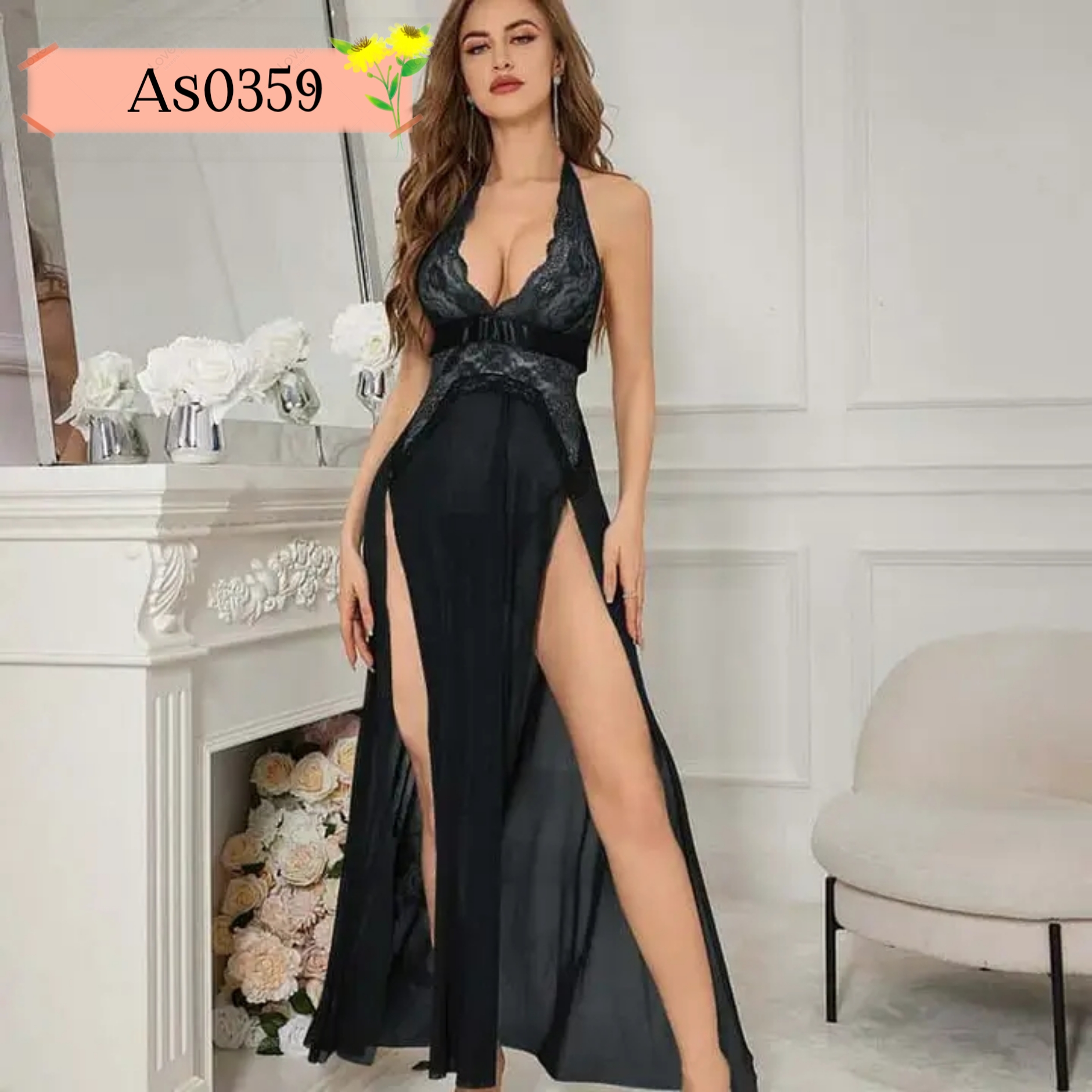 Stylish Night Dress For Women Code. As0359