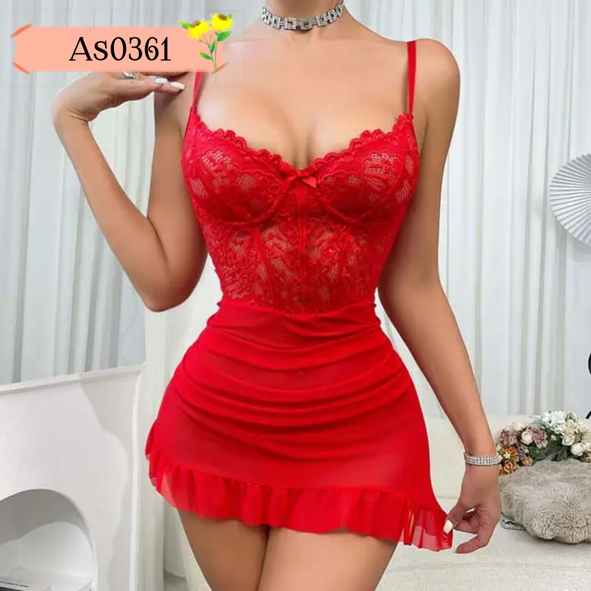 Stylish Night Dress For Women Code. As0361