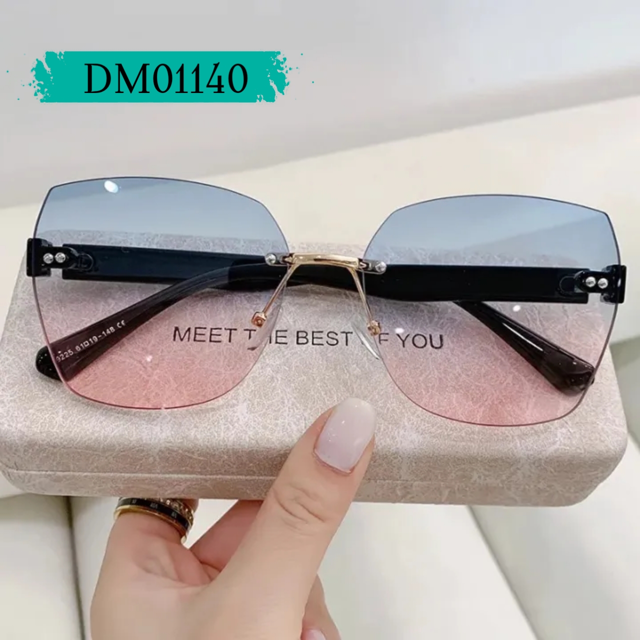 Glasses Female Korean Version Fashionable Sunglasses Code.DM01140