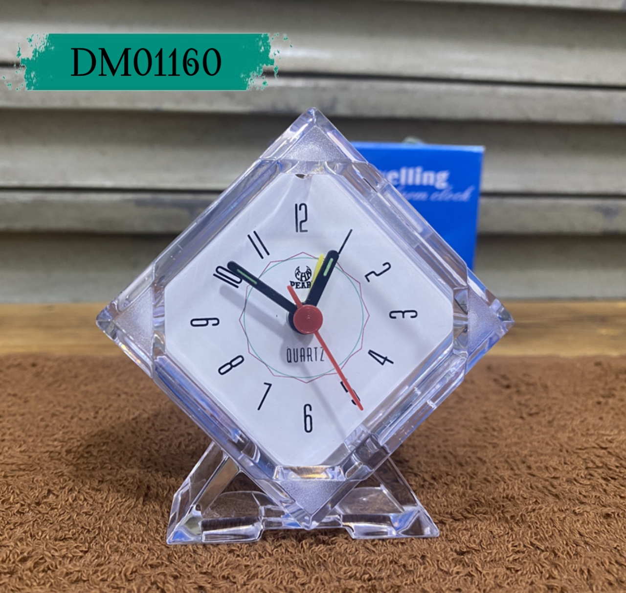 Foldable Travel Alarm Clock BE Code.DM01160