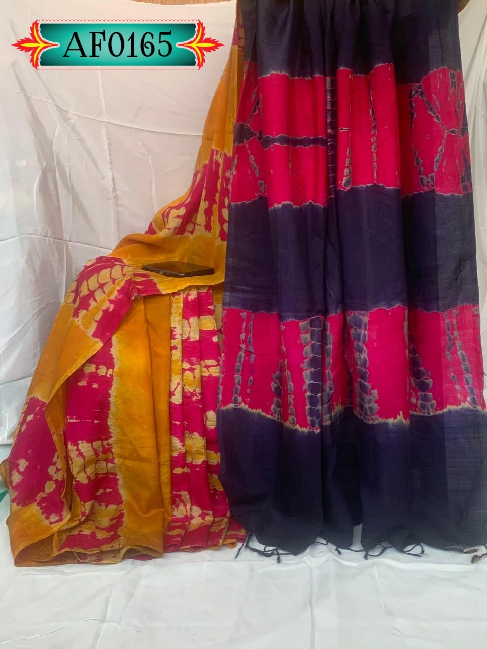 তিন শেড টার্সেল সিল্ক শাড়ি Code. AF0165